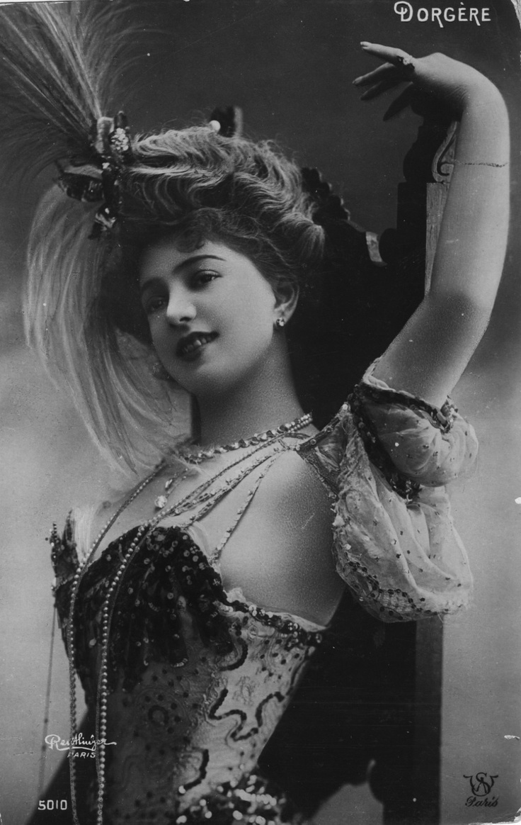 1900s Edwardian Actress Arlette Dorgere French Postcard Reutlinger NSF