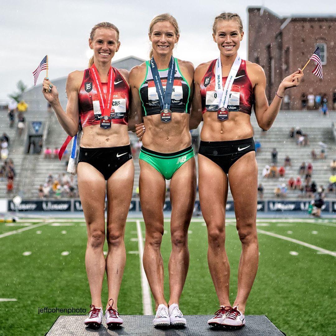 2019 Toyota Usatf Outdoor Championships Emma 1st Courtney 2nd Colleen 3r