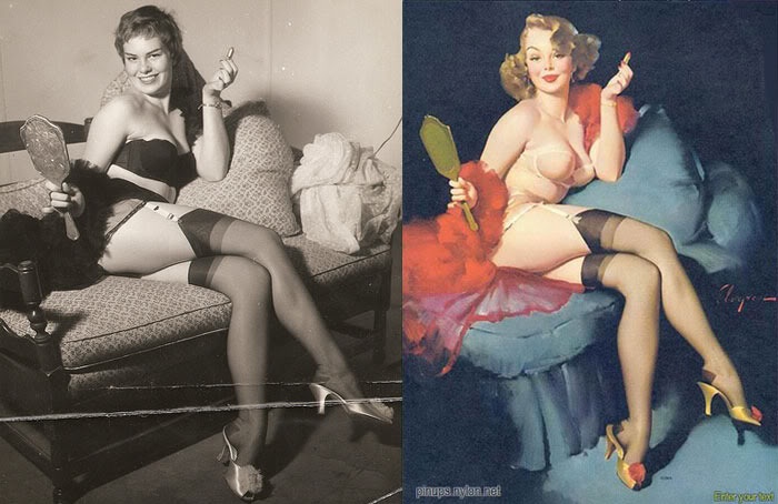 40s Pinups And Their Models NSFW