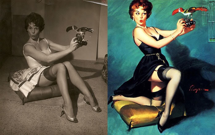 40s Pinups And Their Models NSFW