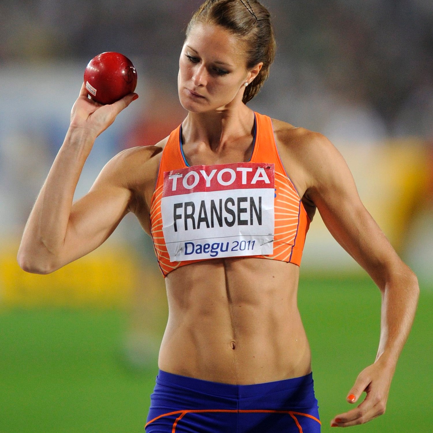 63 190cm Tall Dutch Track Athlete Remona Franse