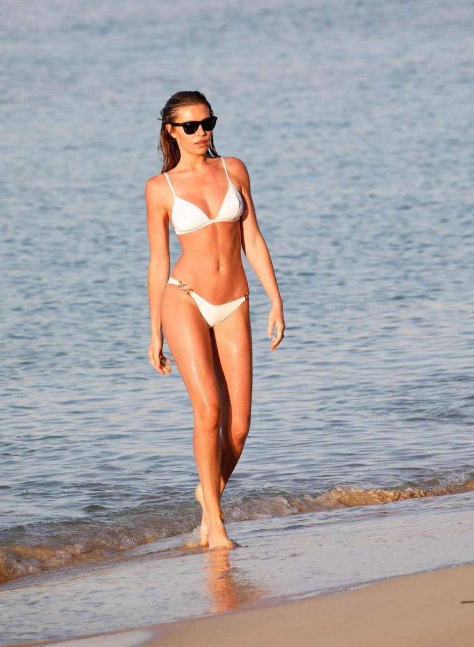 Abigail Abbey Clancy Bikini Beach Mallorca