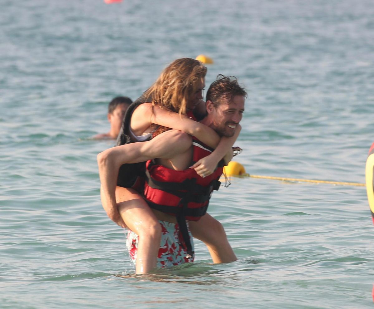 Abigail Abbey Clancy Bikini Le Royal Meridien Beach Resort Dubai