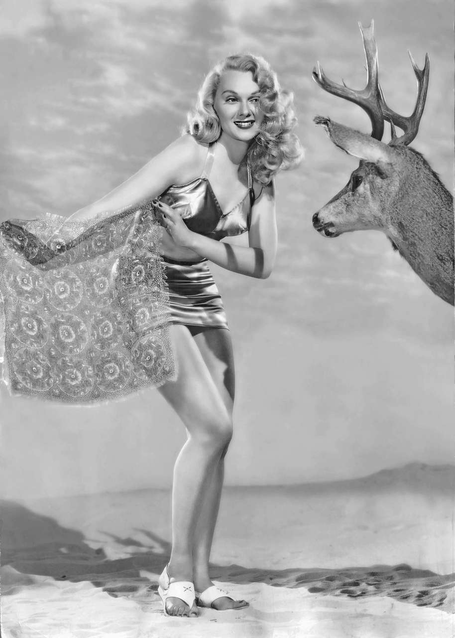 Adele Jergens In A Promotional Still For Columbia Pictures 1947 NSF