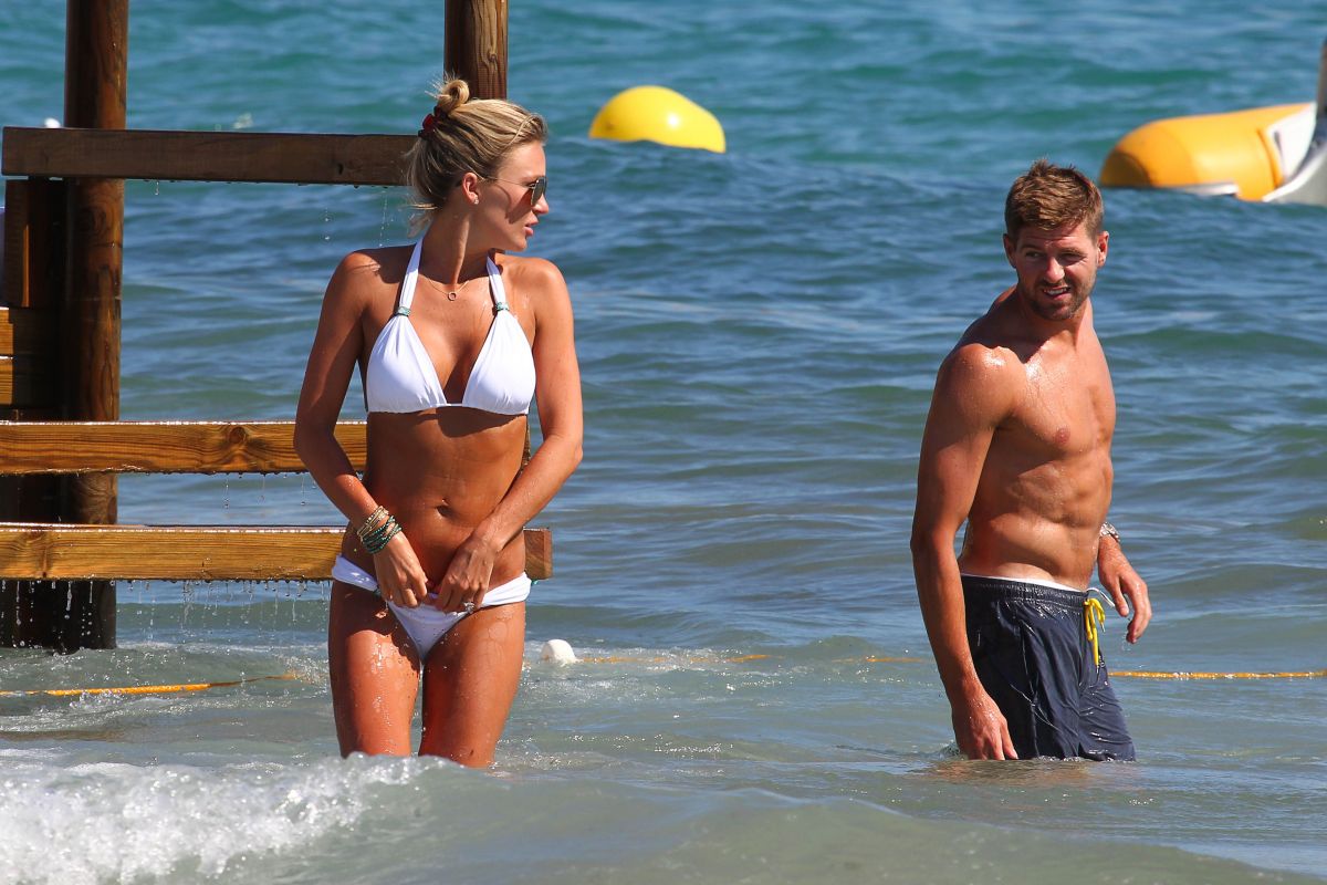 Alex Gerrard Bikinis Beach Ibiza