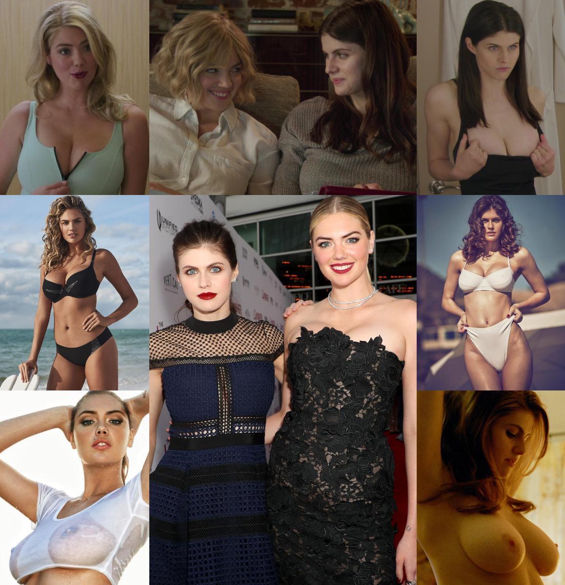 Alexandra Daddario And Kate Upton NSF