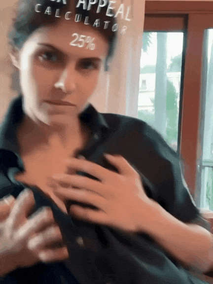 Alexandra Daddario Sex Appeal Calculator NSFW