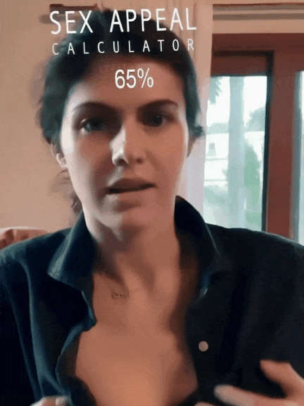 Alexandra Daddario Sex Appeal Calculator NSFW