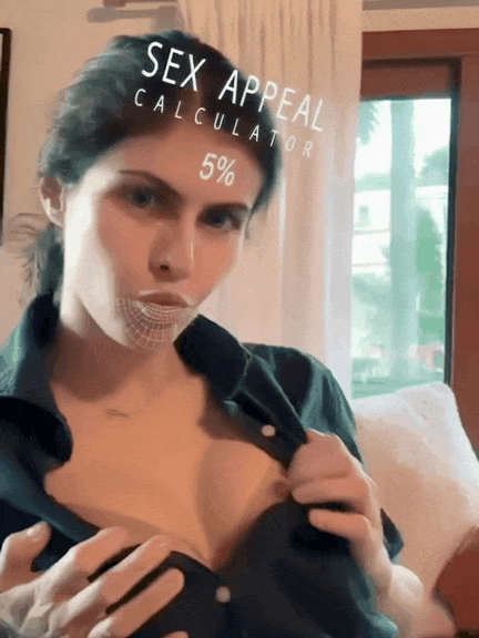 Alexandra Daddario Sex Appeal Calculator NSFW