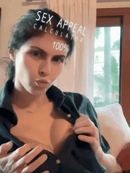 Alexandra Daddario Sex Appeal Calculator NSFW