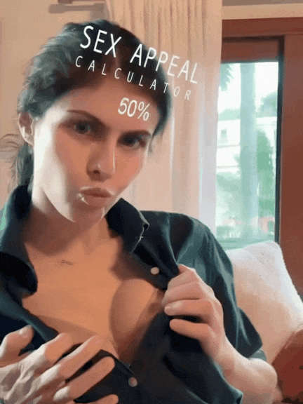 Alexandra Daddario Sex Appeal Calculator NSFW