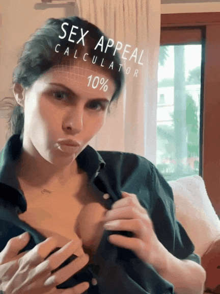 Alexandra Daddario Sex Appeal Calculator NSFW