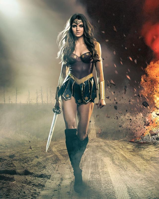 Alexis Lete As Wonder Woman Nud