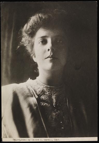 Alice Roosevelt Photographed By Edward S Curtis 1908 NSF