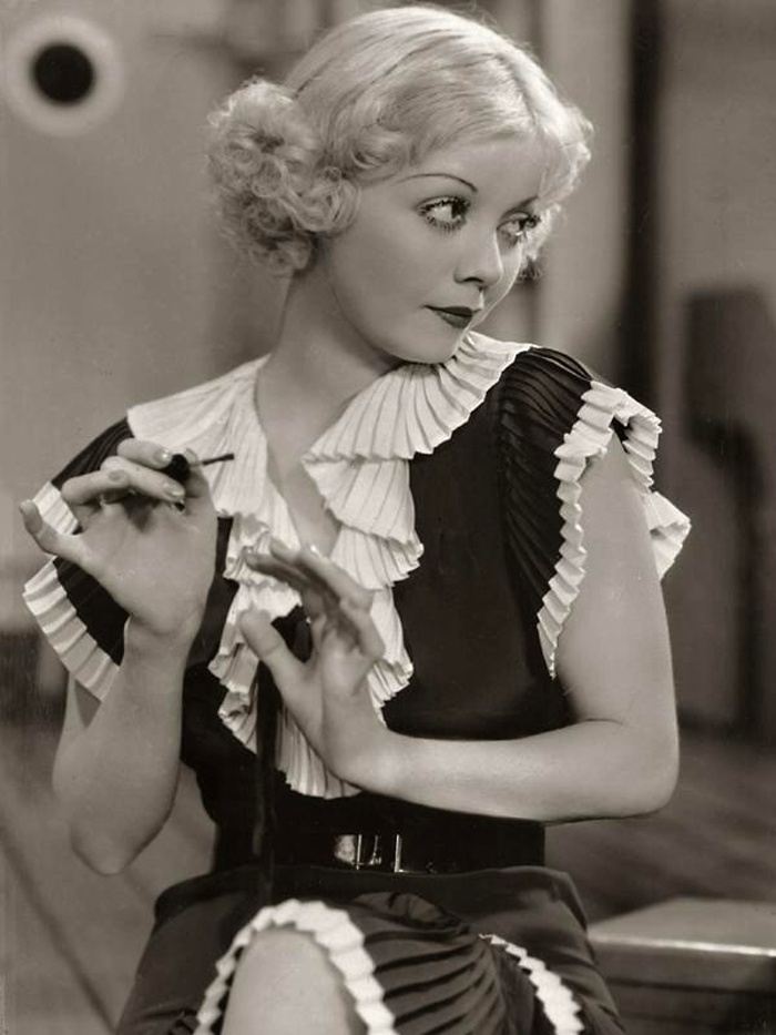 Alice White Photographed In 1933 NSF
