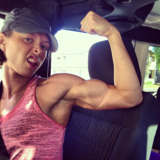 Alicia Coates Muscles