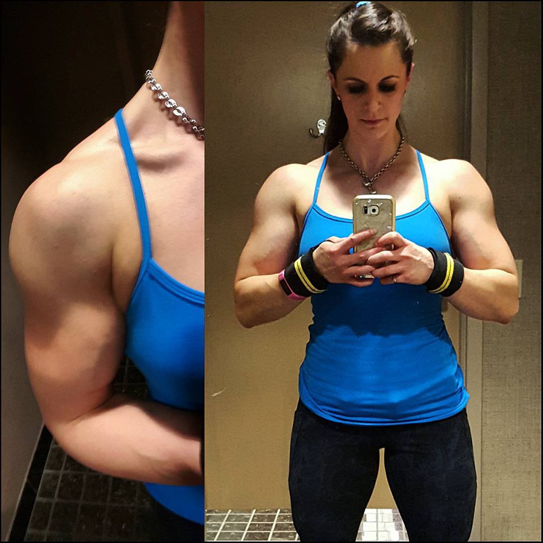 Alicia Krzmarzick Muscles