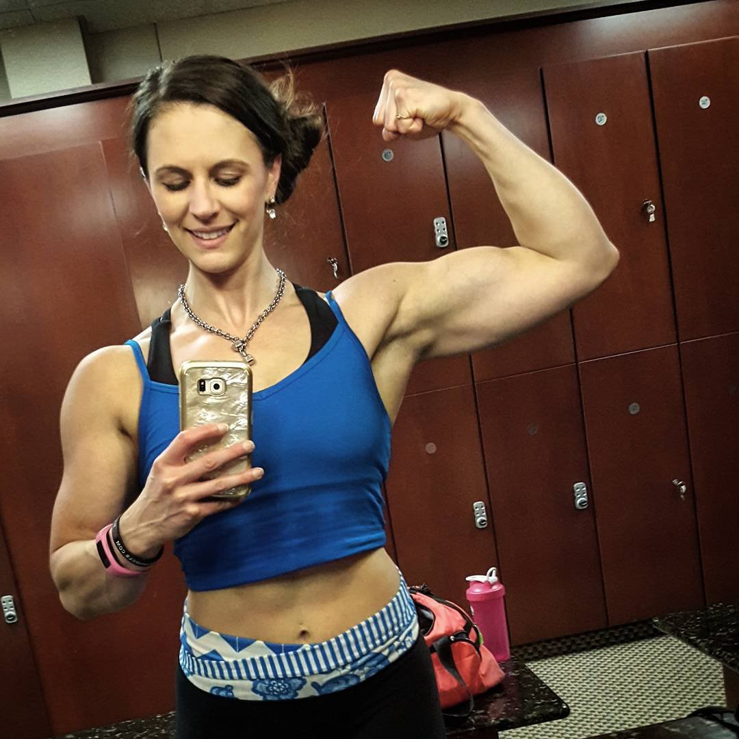 Alicia Krzmarzick Muscles