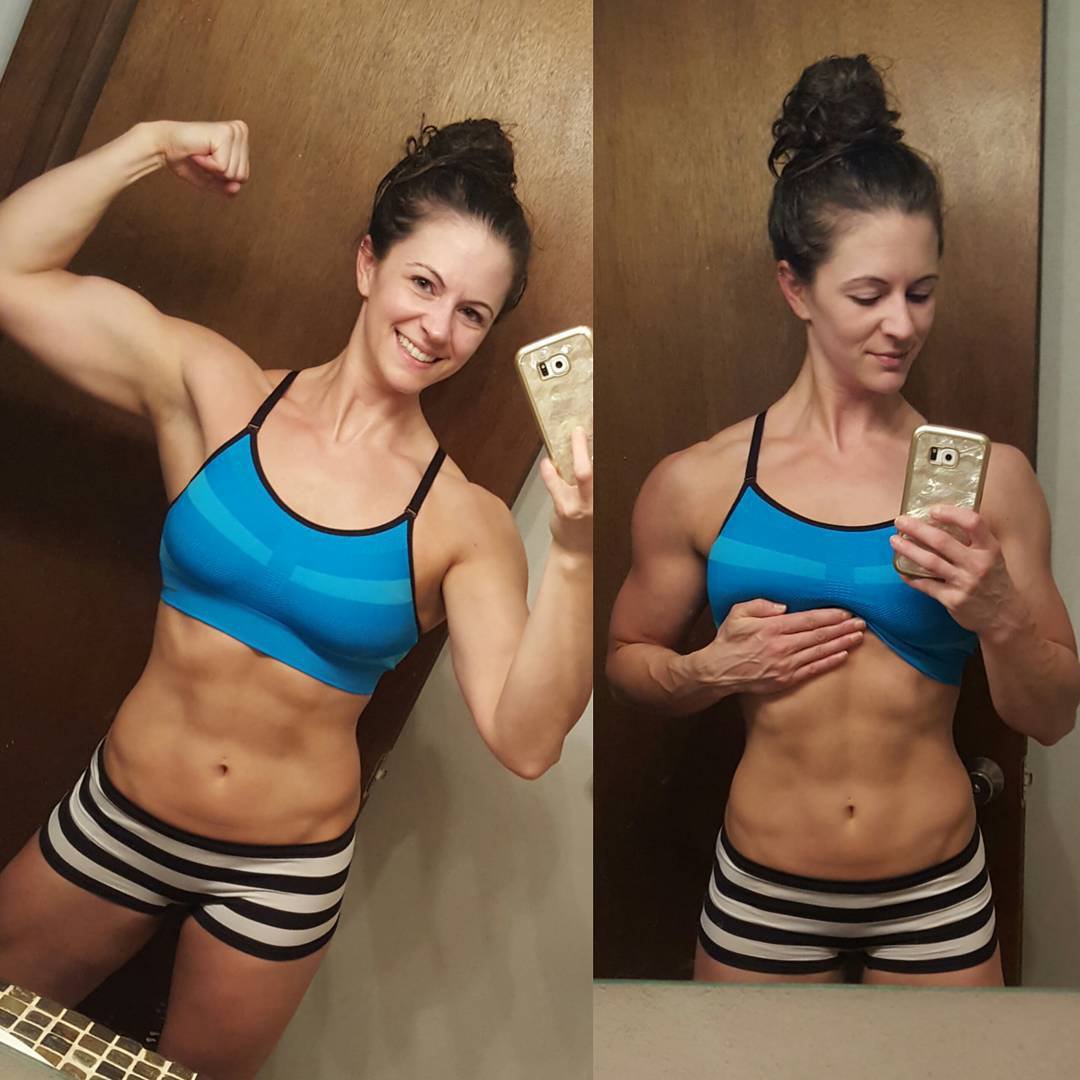 Alicia Krzmarzick Muscles