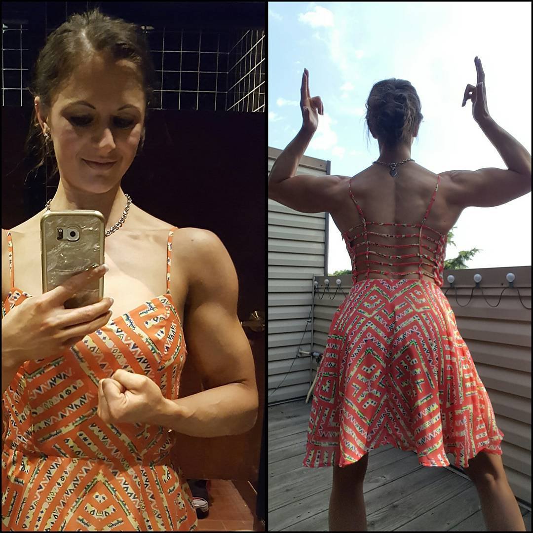 Alicia Krzmarzick Muscles