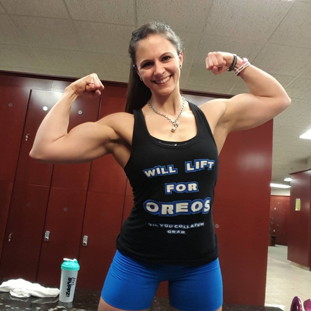 Alicia Krzmarzick Muscles