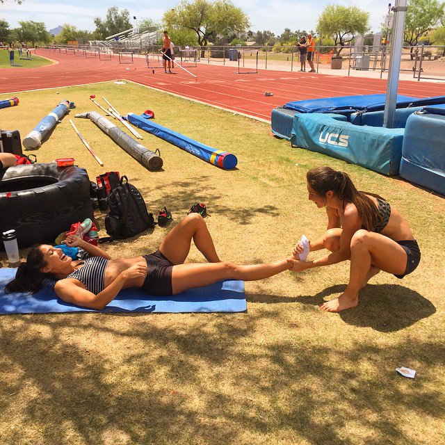 Allison Stokke Muscles