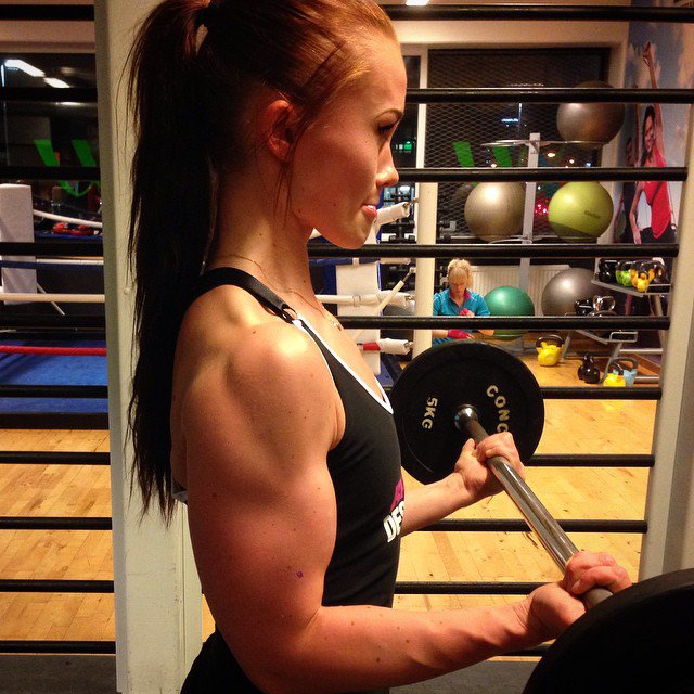 Amanda Dabe Muscles