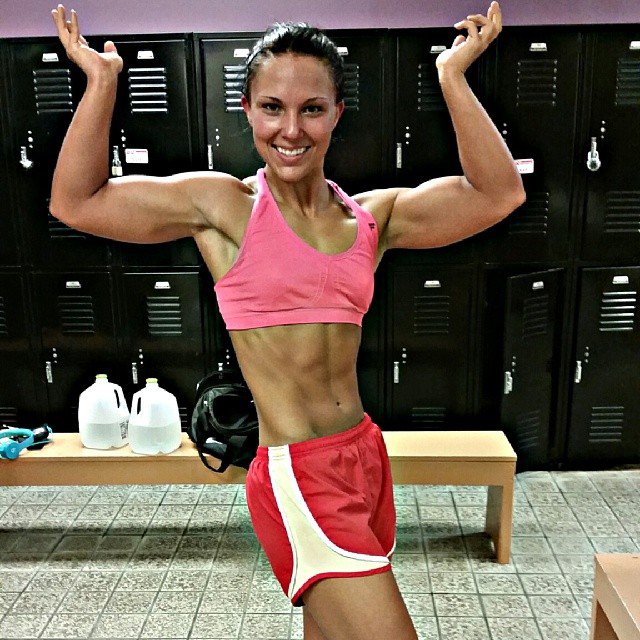 Amanda Hymel Muscles