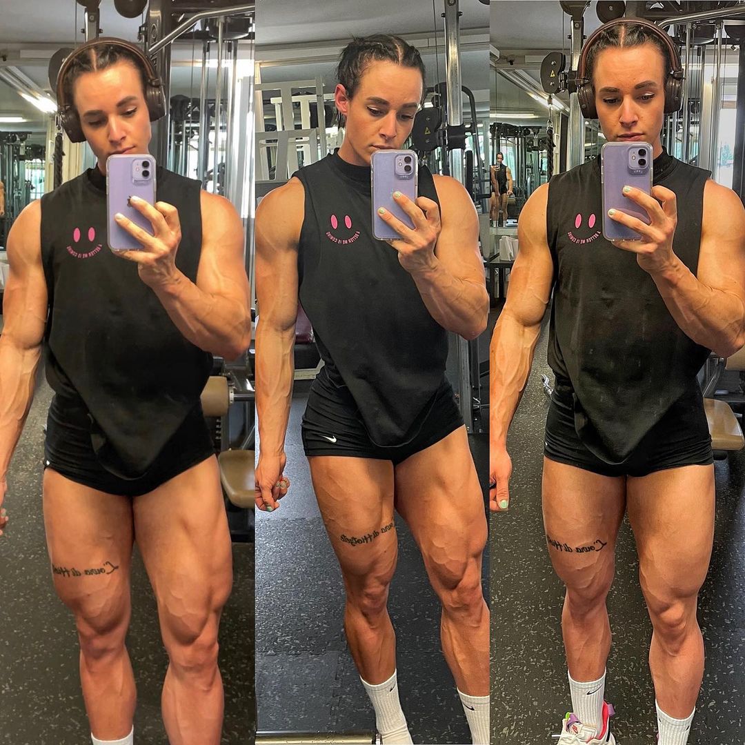 Amandine Kolly Muscles