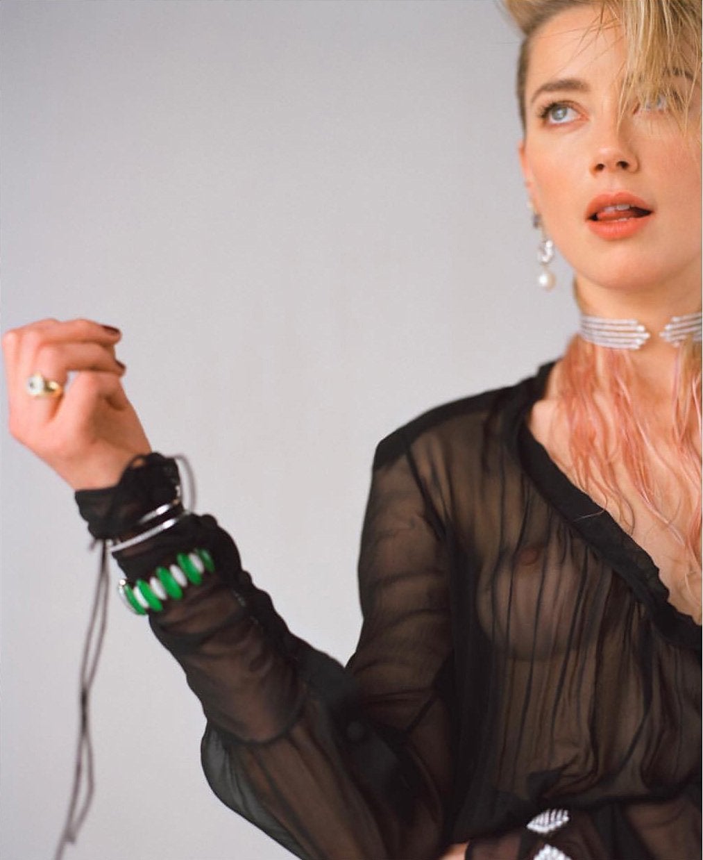 Amber Heard See Through For Wonderland Magazine NSFW