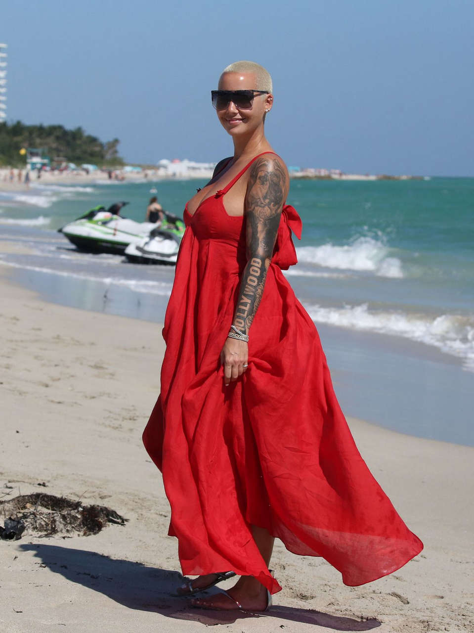 Amber Rose Bikini Beach Miami