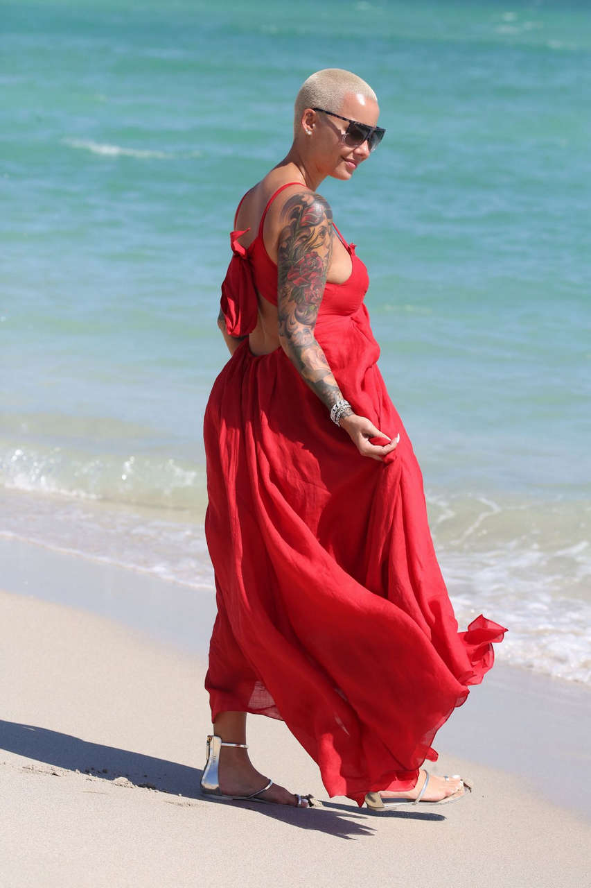 Amber Rose Bikini Beach Miami