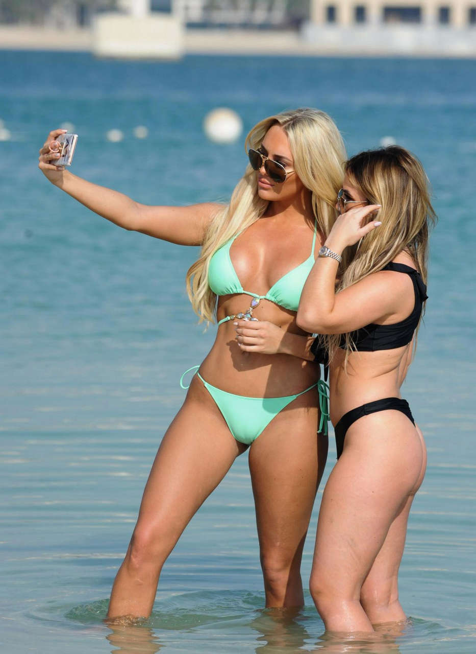 Amber Turner Bikini Beach Dubai
