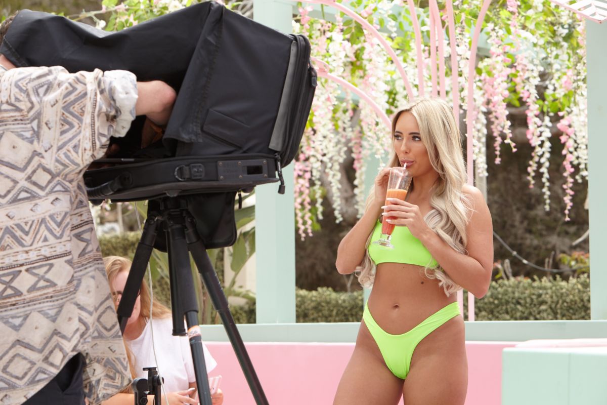 Amber Turner Bikini Photoshoot Ibiza