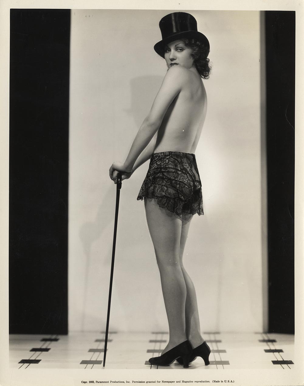 American Actress Grace Bradley 1933 NSF
