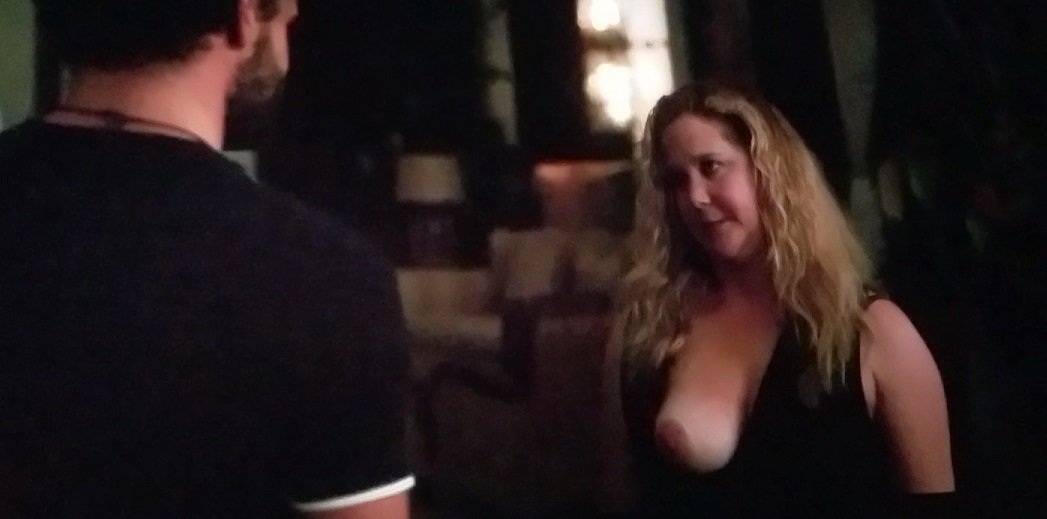 Amy Schumer Pops Out A Boob In Snatched NSFW