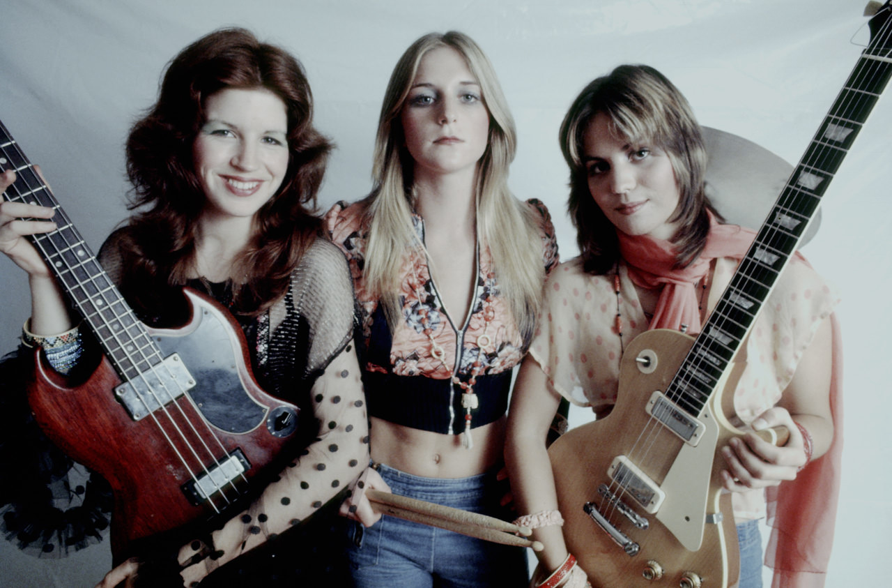 An Early Incarnation Of The Runaways With Micki Steel Sandy West Andamp Joan Jett 1975 NSF