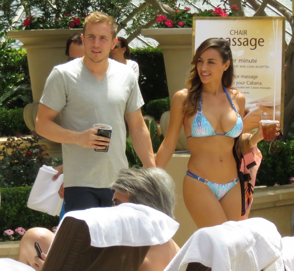 Ana Cheri Bikini Pool Las Vegas