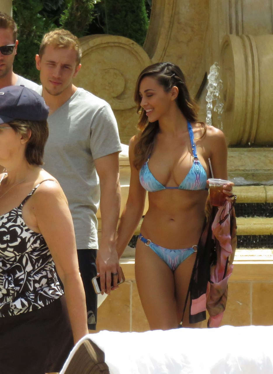 Ana Cheri Bikini Pool Las Vegas