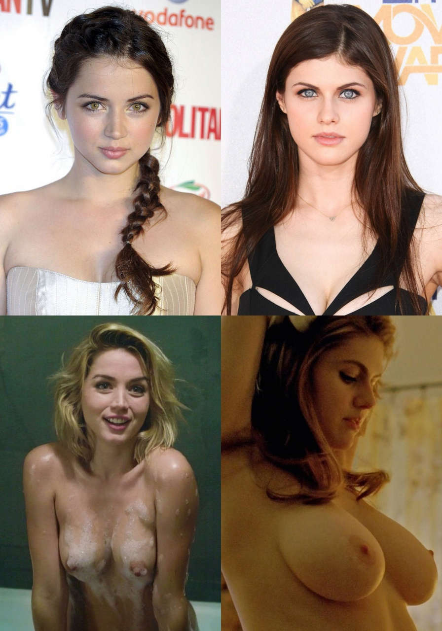 Ana De Armas Alexandra Daddario NSFW