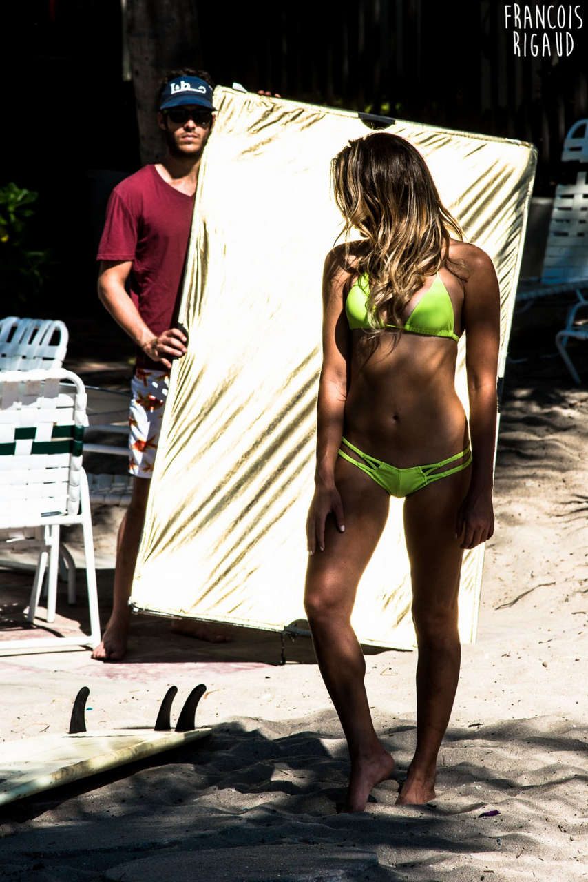 Anastasia Ashley Bikini Set Photoshoot Florida