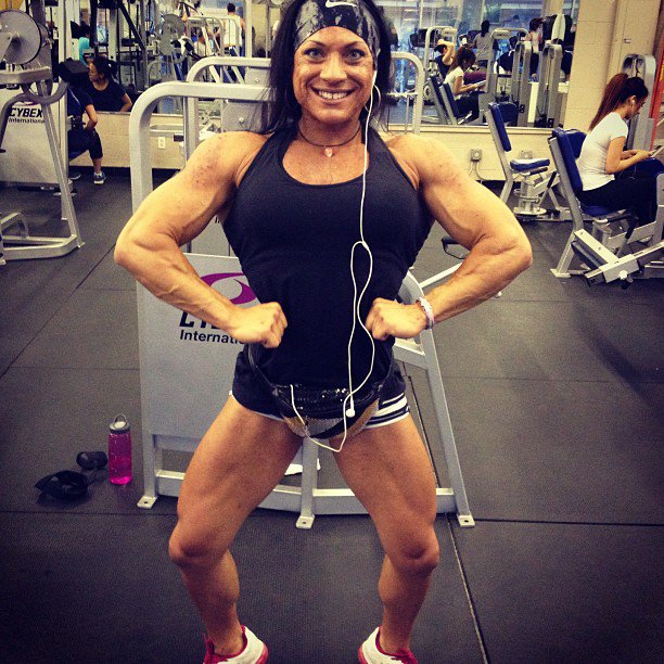 Andrea Saurer Muscles