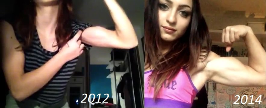 Angela Radu Muscles