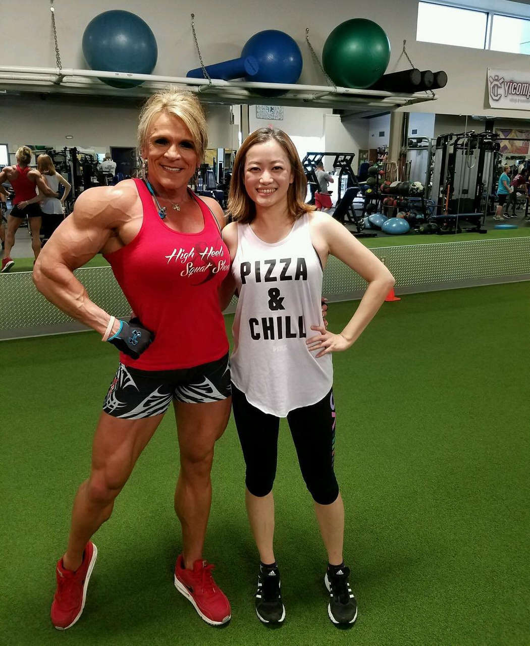 Angela Rayburn Muscles