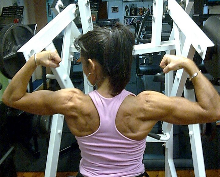 Angela Terilli Muscles