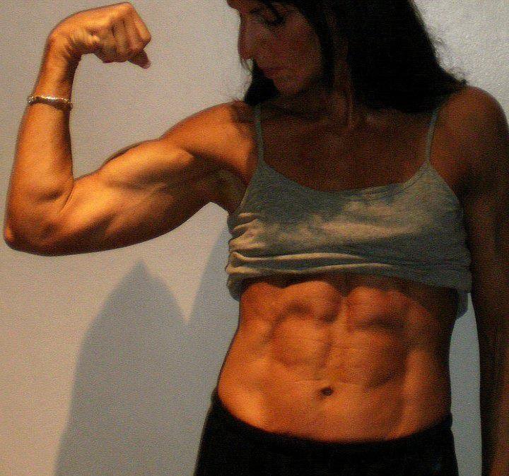 Angela Terilli Muscles