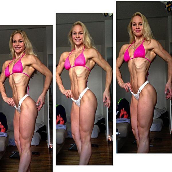 Angelica Enberg Muscles