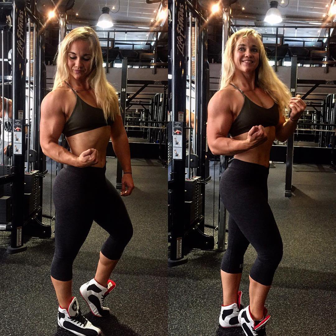 Angelica Enberg Muscles