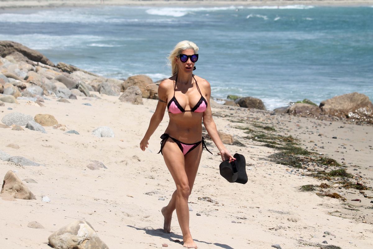 Angleique Frenchy Morgan Bikini Beach Malibu