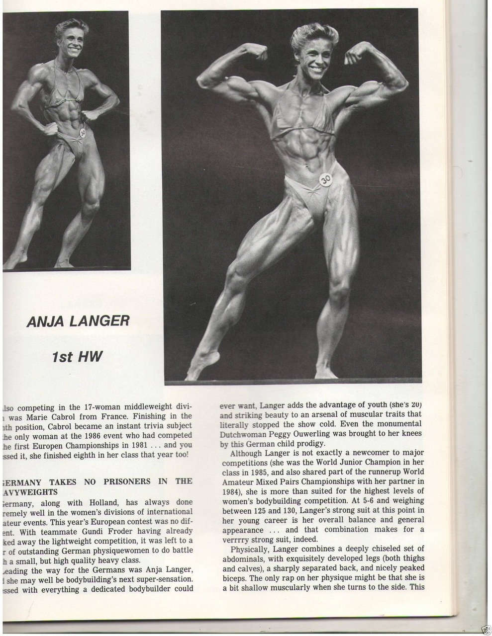 Anja Langer Muscles